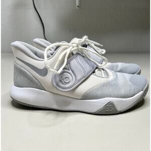 Nike KD Trey 5 VI Basketball Shoes White Grey Men Size 9.5 (AA7067-100) sport